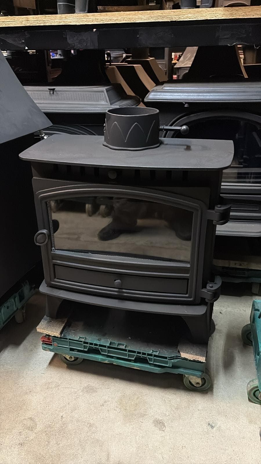 Hunter Herald 8 SLIMLINE  LOG BURNING Stove 5-8kw, Woodburner(log,wood+burner)🚚 4