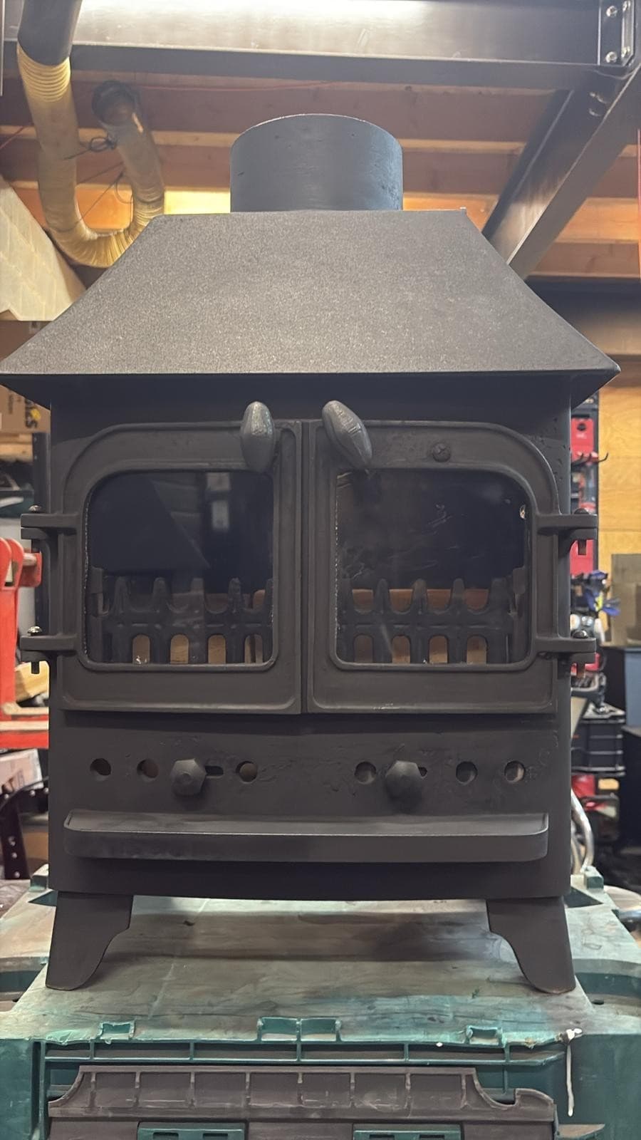 Villager Chelsea Duo Stove, 5kW, Wood Burner. (log,wood+burner), DEFRA  🚚🚚 — view 2