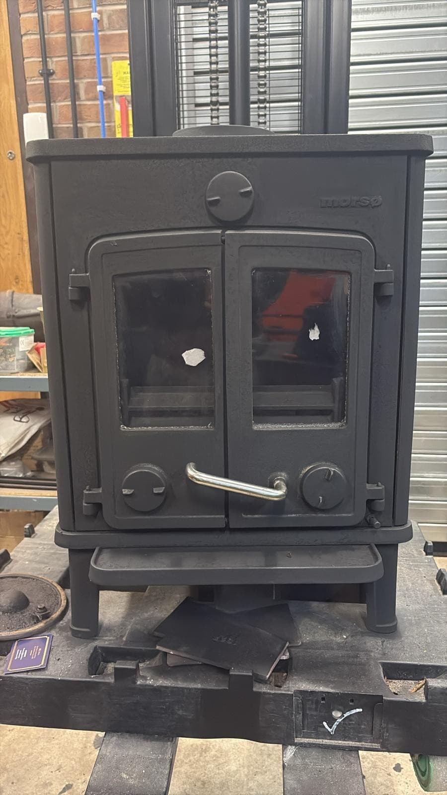 Morso Lion Stove, 8-10kw MULTIFUEL, COAL(log,wood+burner), DEFRA, 🚚🚚🚚🚚 4