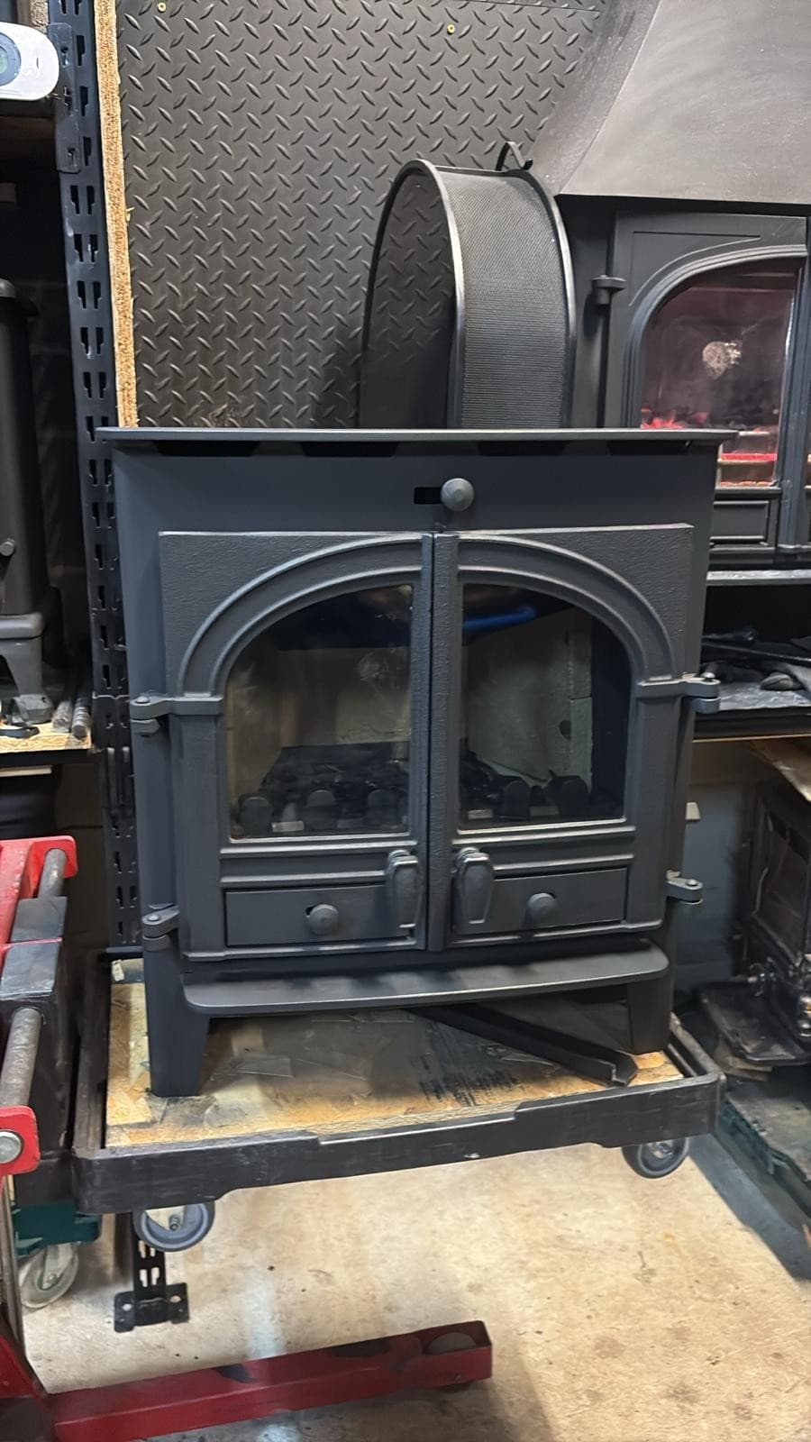 HUNTER Inset Stove 5Kw, Multifuel DELIVERY 3