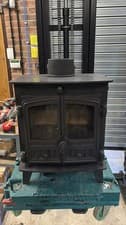 Hunter Herald 4 5kw Stove, MULTIFUEL, (log,wood+burner), DEFRA, eco stove🚚🚚🚚