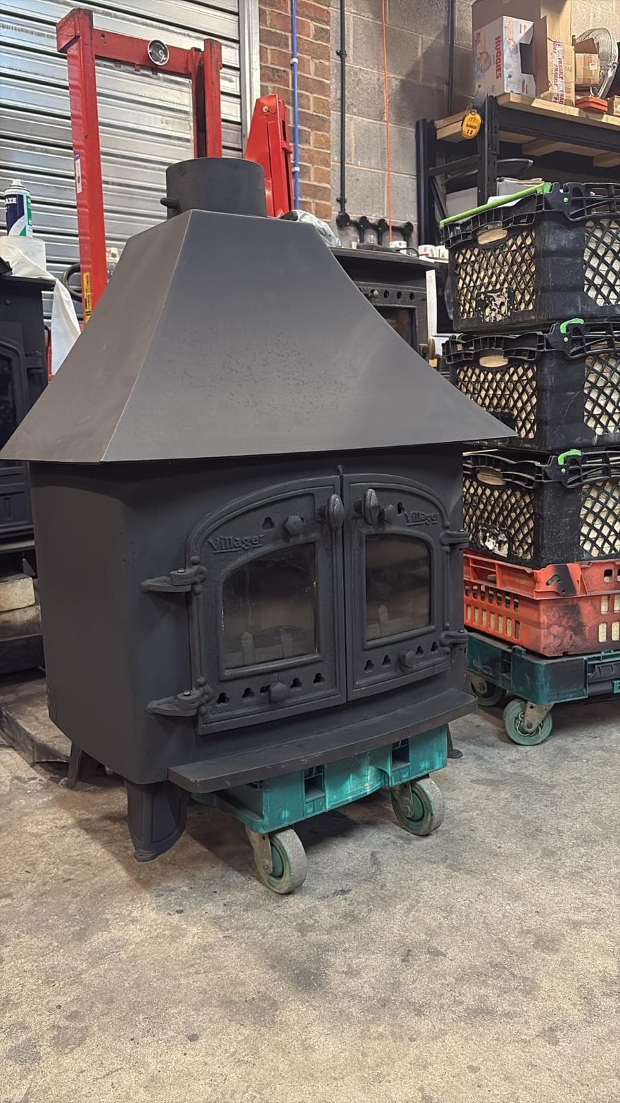 Villager A RANGE Stove, 16kW, MULTIFUEL, COAL (log,wood+burner),   🚚🚚🚚🚚 — view 3