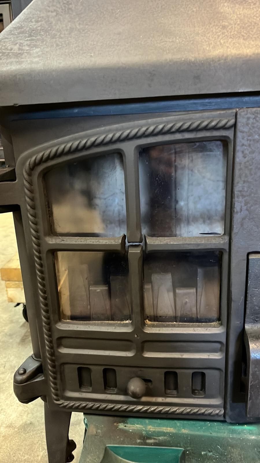 Hunter Herald 8 Stove 8kw, MULTIFUEL, (log,wood+burner), CANOPY STOVE🚚🚚🚚 4