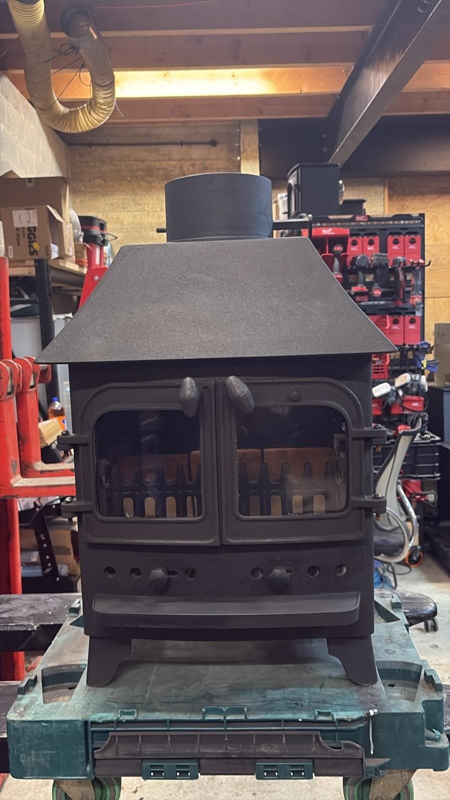 Villager Chelsea Duo Stove, 5kW, Wood Burner. (log,wood+burner), DEFRA  🚚🚚