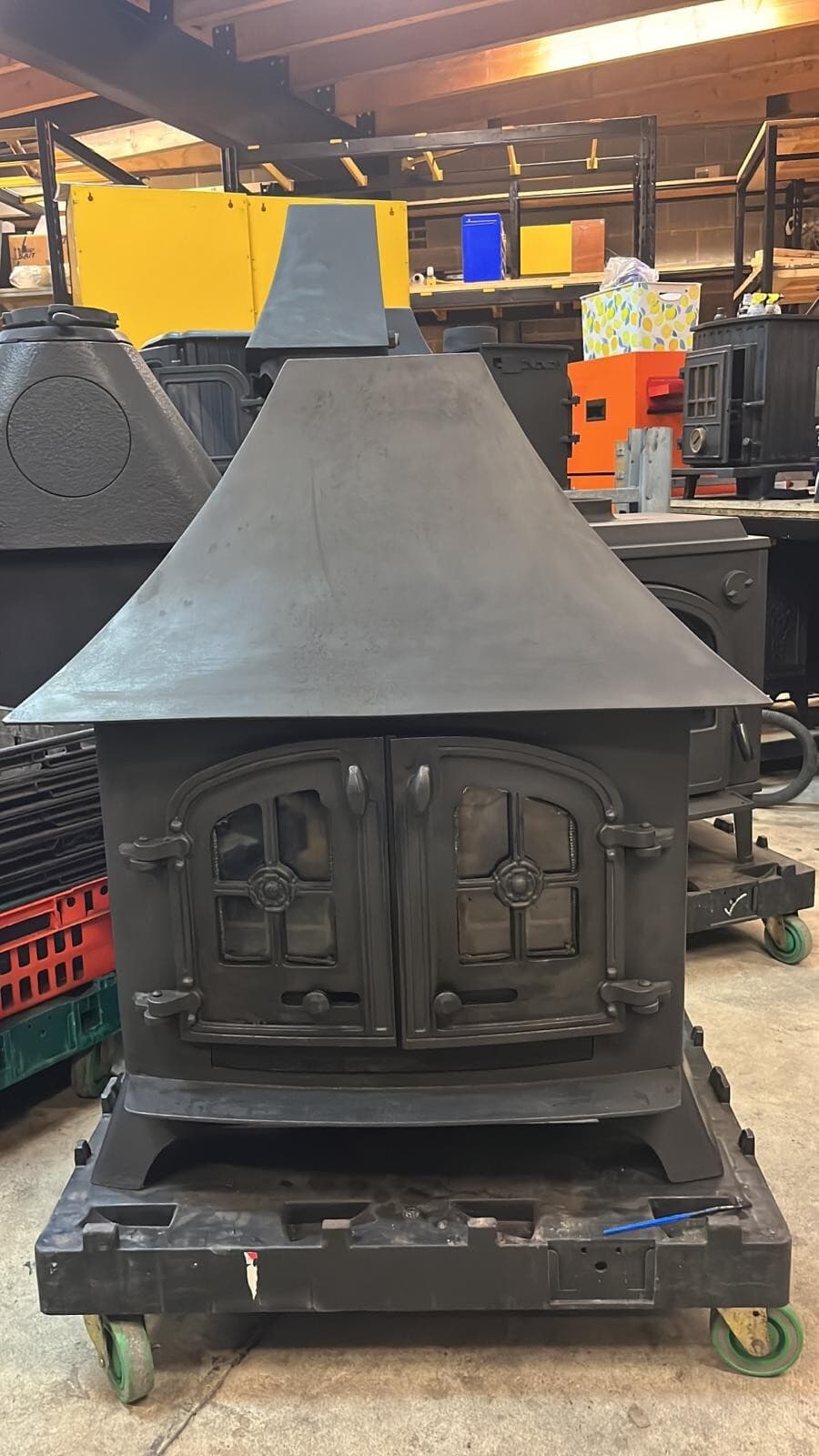 YEOMAN COUNTRY 14kw stove for mancave or outdoor decomissioned boiler🚚 — view 4