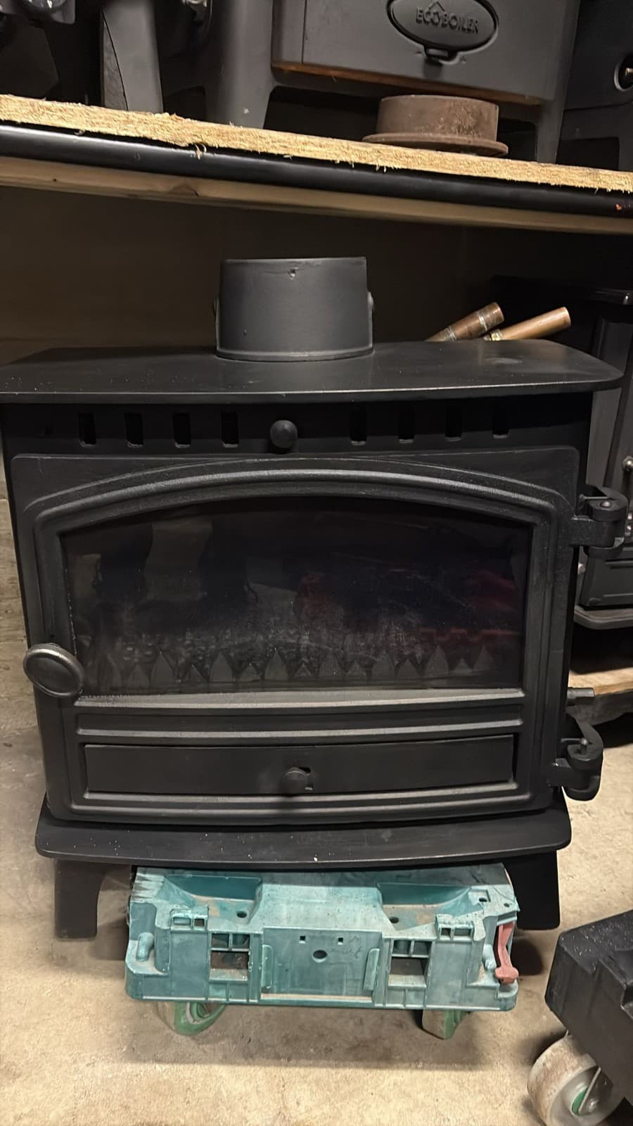 Hunter Herald 8 Stove 8kw, BOILER, MULTIFUEL, COAL (log,wood+burner), 🚚🚚 2