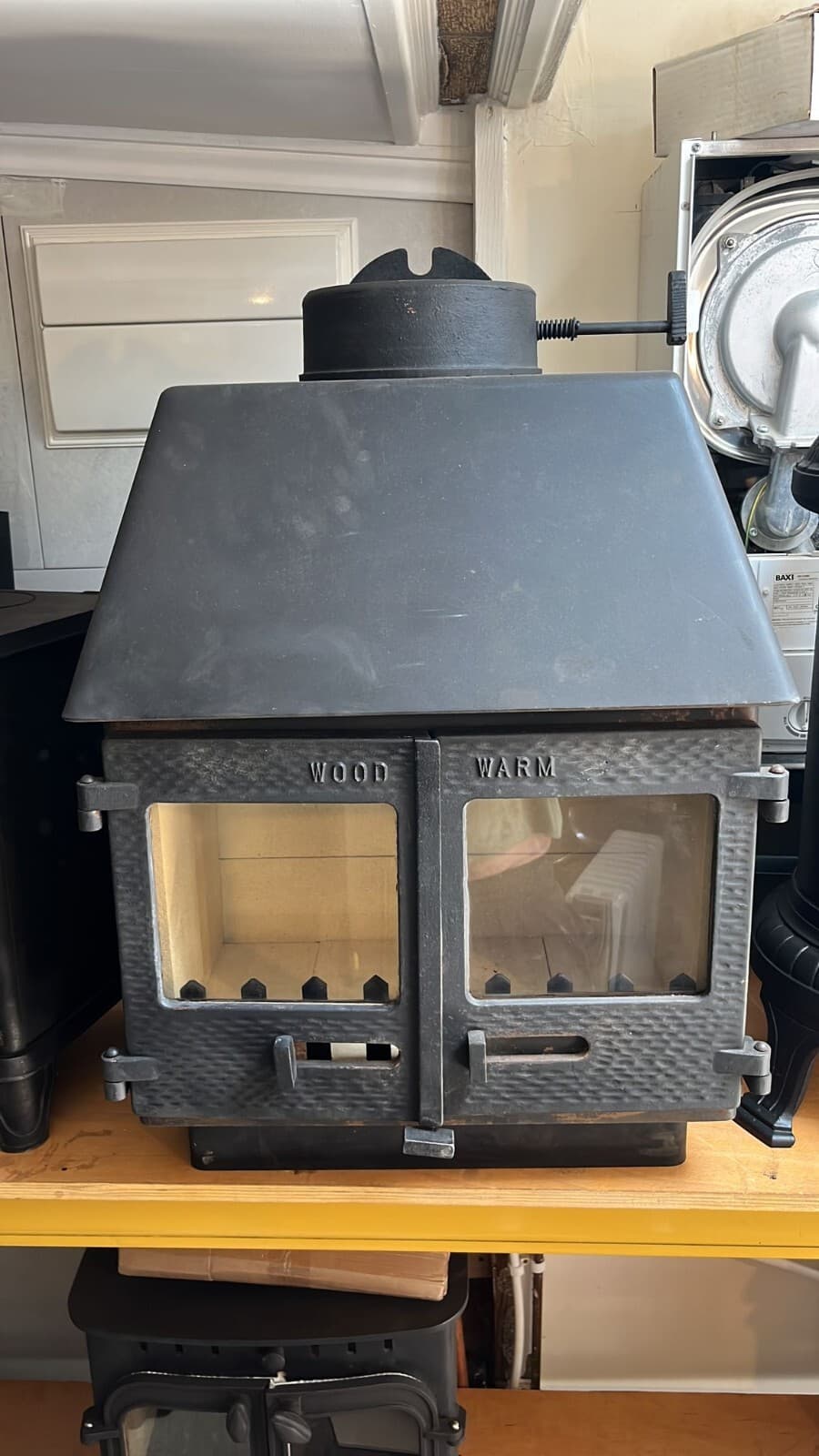 Woodwarm Fireblaze Stove, 6Kw Wood Burning (log,wood+burner), DEFRA, 🚚🚚