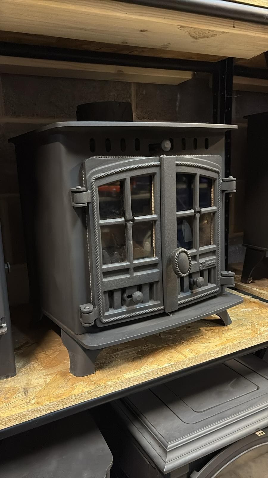 Hunter Herald 4 5kw Stove, MULTIFUEL, (log,wood+burner), DEFRA, eco stove🚚🚚🚚 3