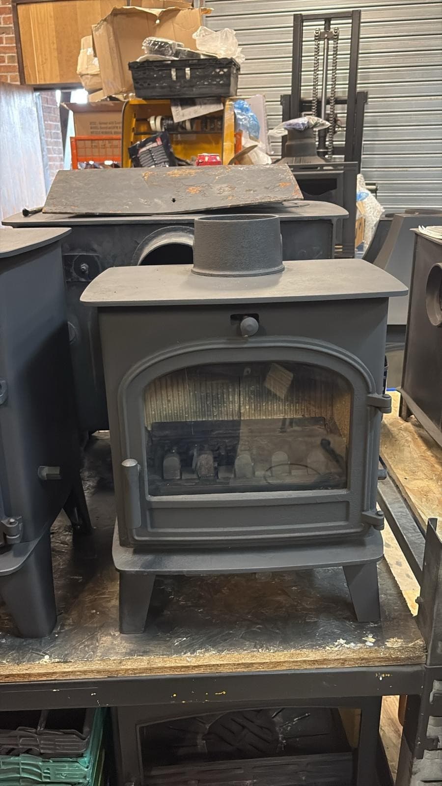Hunter Cleanburn Lovenholm Stove, MULTIFUEL, (log,wood+burner), DELIVERY 4