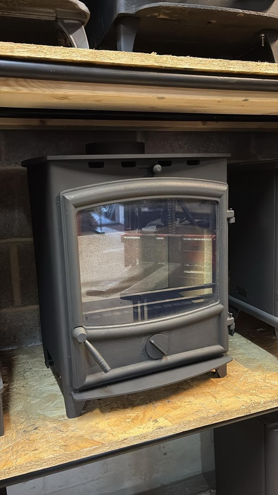 Fireline FX8W Wide Screen 8kW Multi-Fuel Stove  (log,wood+burner), , 🚚🚚🚚 5