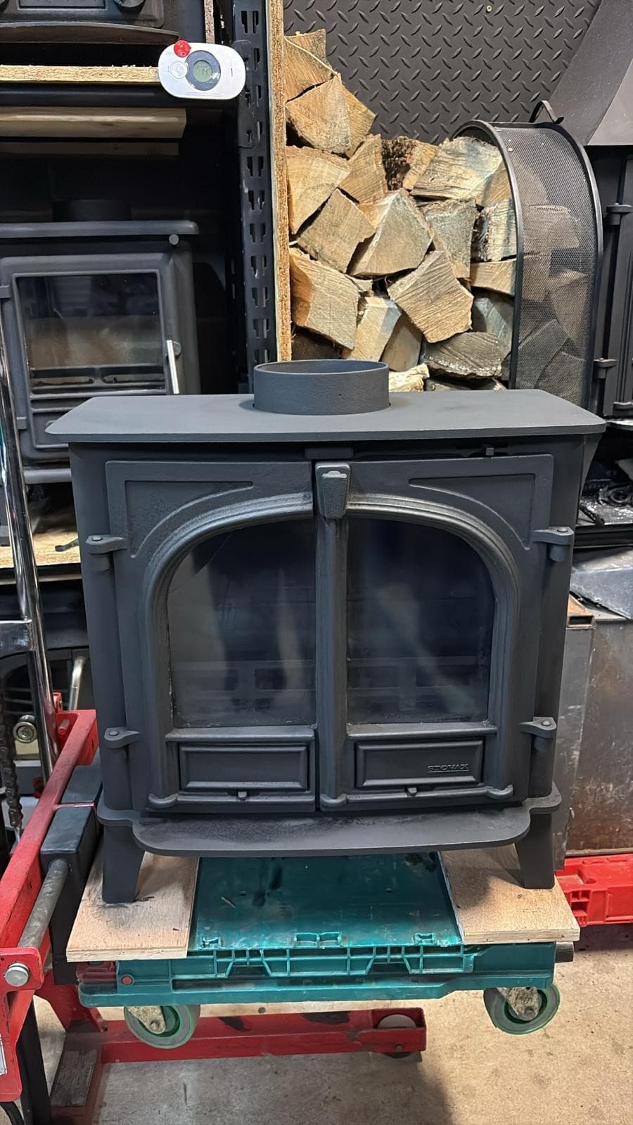 Stovax Stockton 8,  SLIMLINE 6kW, Muiltifuel Stove (log,wood+burner),DEFRA, 🚚🚚 2