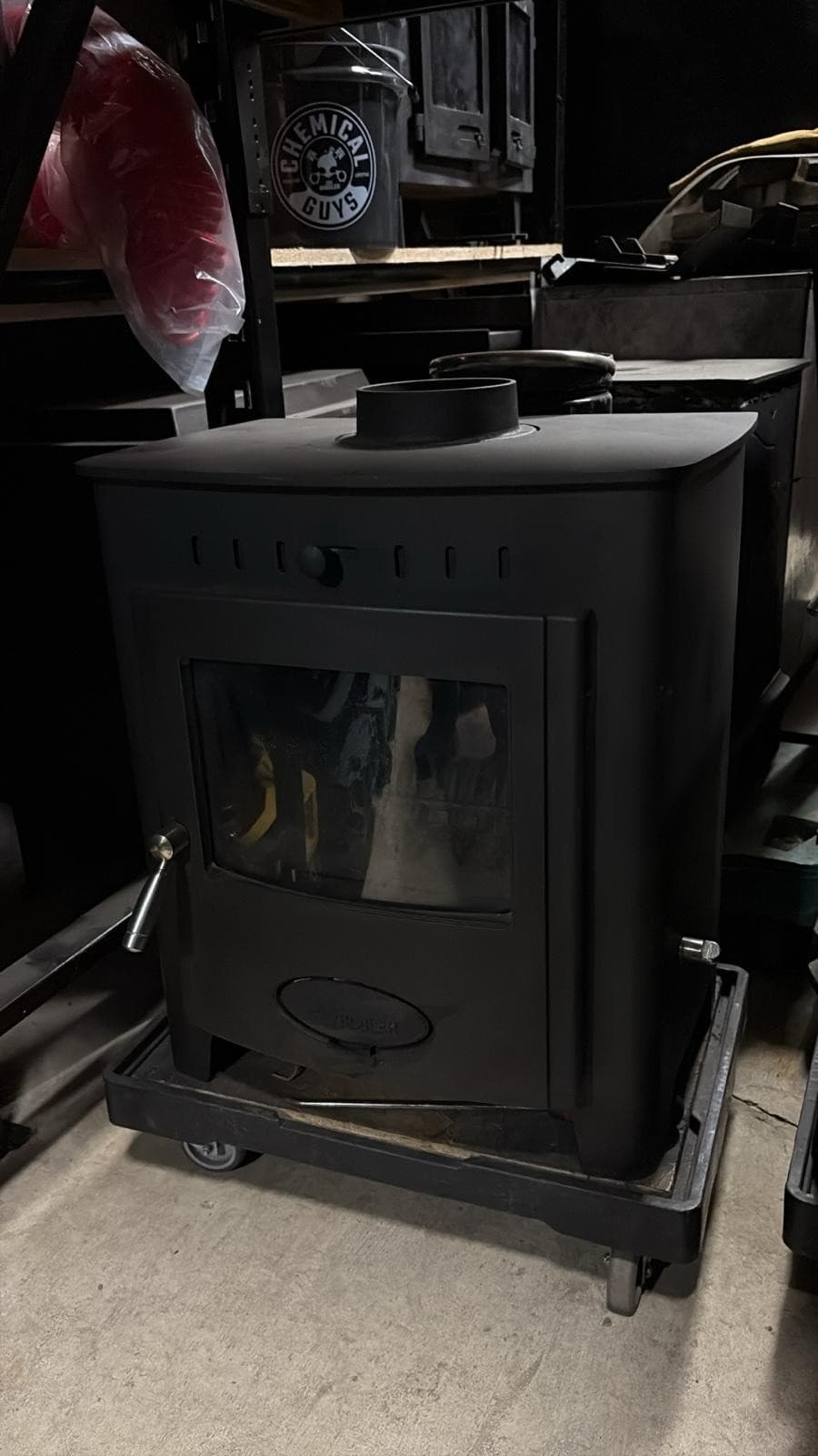Arada Stratford Ecoboiler EB12HE multifuel Stove COAL(log,wood+burner), DEFRA,