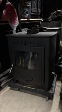 Arada Stratford Ecoboiler EB12HE multifuel Stove COAL(log,wood+burner), DEFRA,