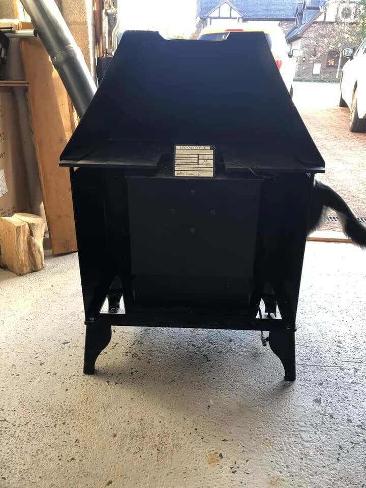 Hunter Herald 6 6KW lpg gas stove fire 2