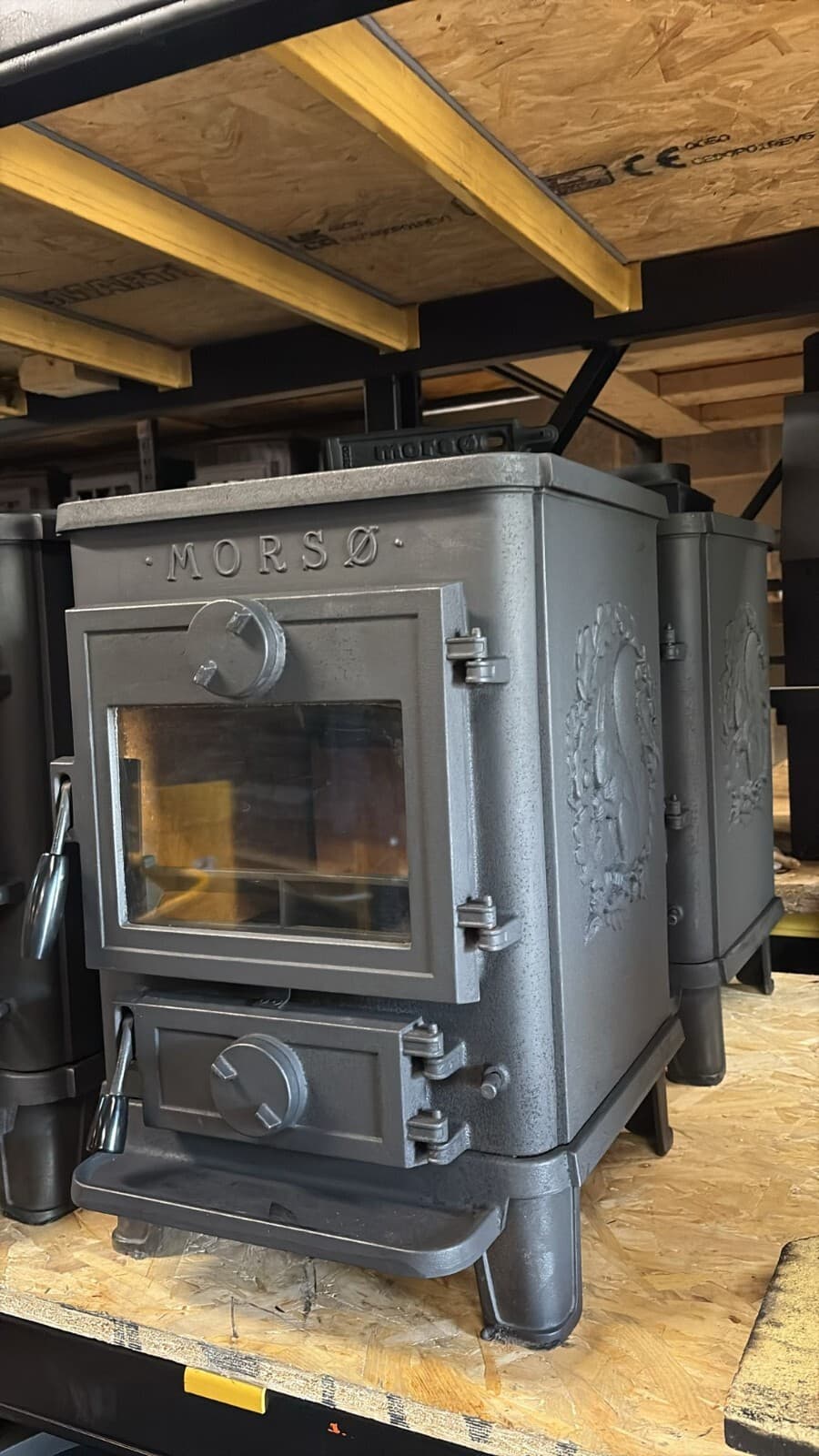 Morso Squirrel 1410 BOILER Stove, 5kW, MULTIFUEL, (log,wood+burner), BOILER🚚🚚 4