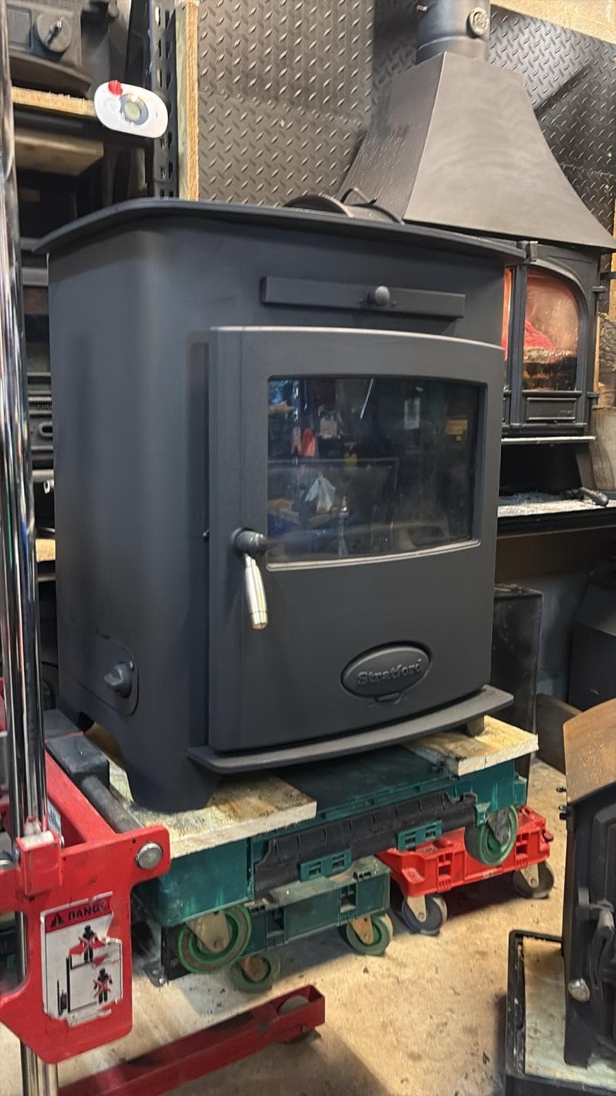 25KW BOILER STOVE Stratford eco Boiler 25, Multifuel, COAL (log,wood+burner) 4