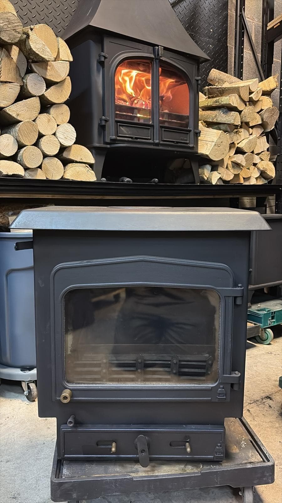 WOODWARM 8kW BOILER Stove, MULTIFUEL, COAL(log,wood+burner) BOILER 🚚🚚 3