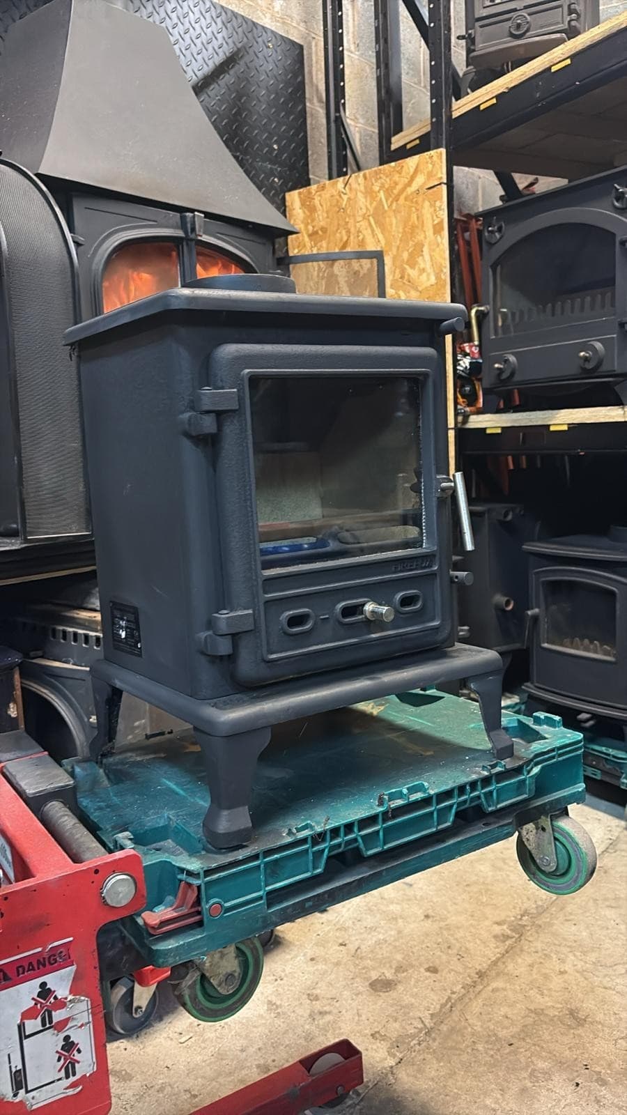 Firefox 5 Stove 5kw, MULTIFUEL, COAL(log,wood+burner), CAST IRON , 🚚🚚🚚 3