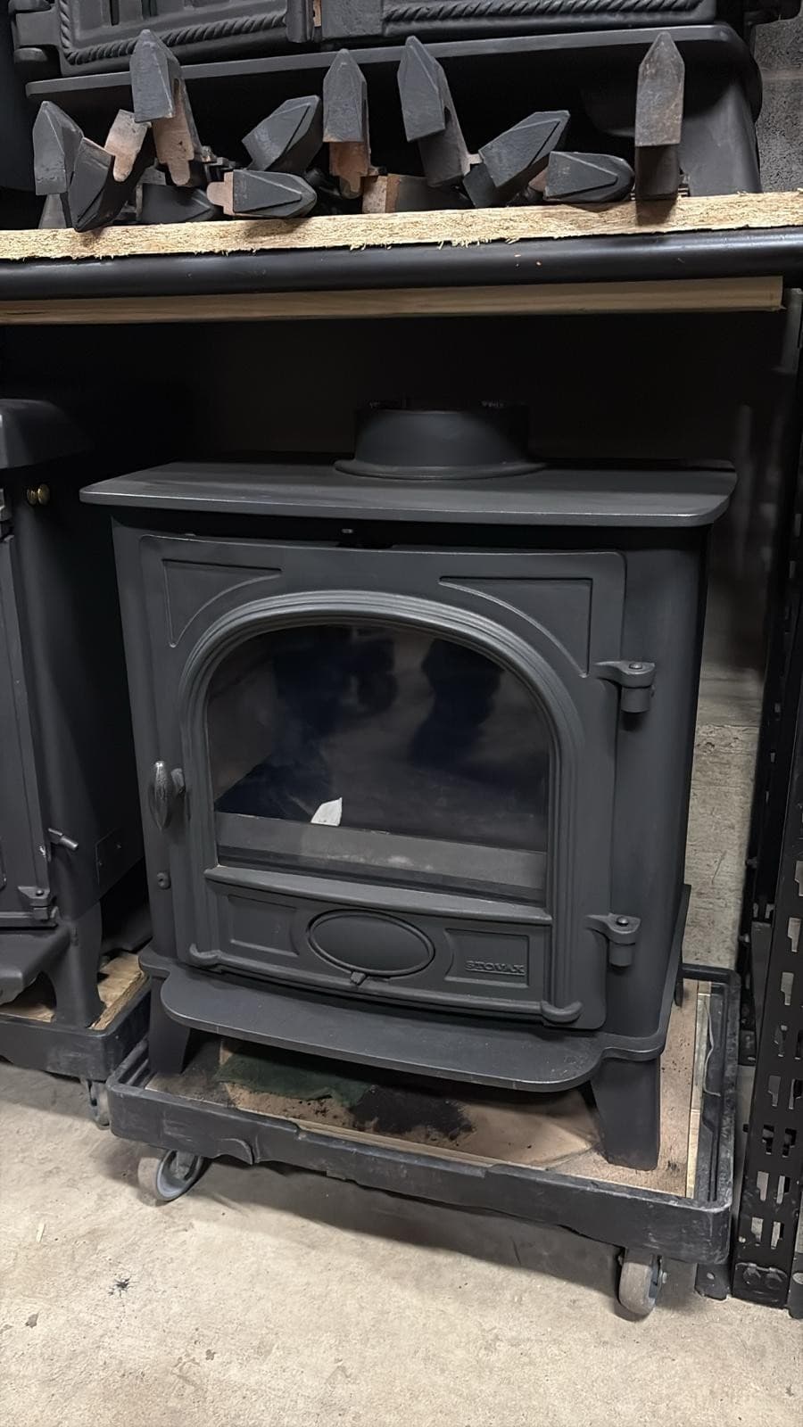 Stovax Stockton 7, BOILER 8kW, Muiltifuel BOILER Stove (log,wood+burner), 🚚🚚 2