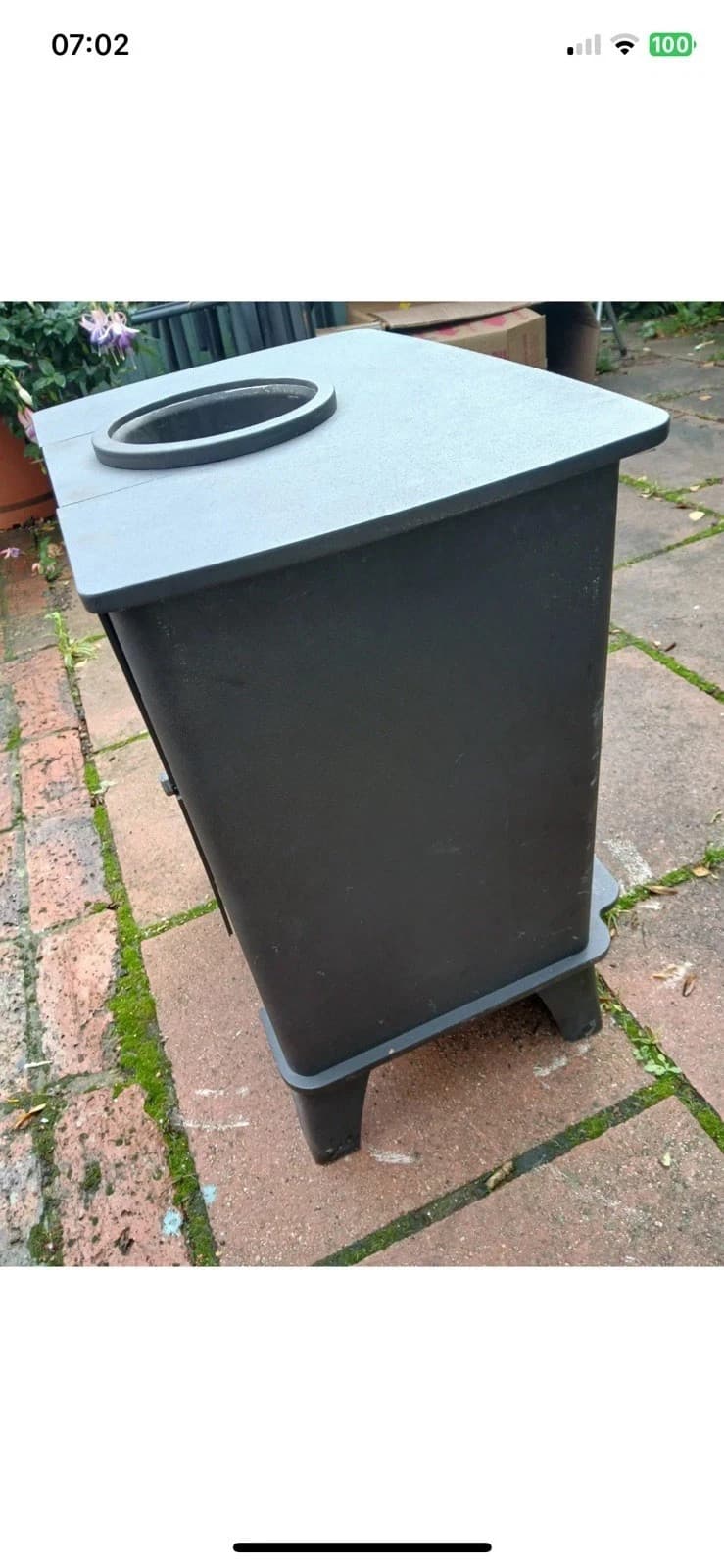 GAZCO STOCKTON 4 SMALL MAINS/NATURAL GAS STOVE 2.5-4.5KW 2