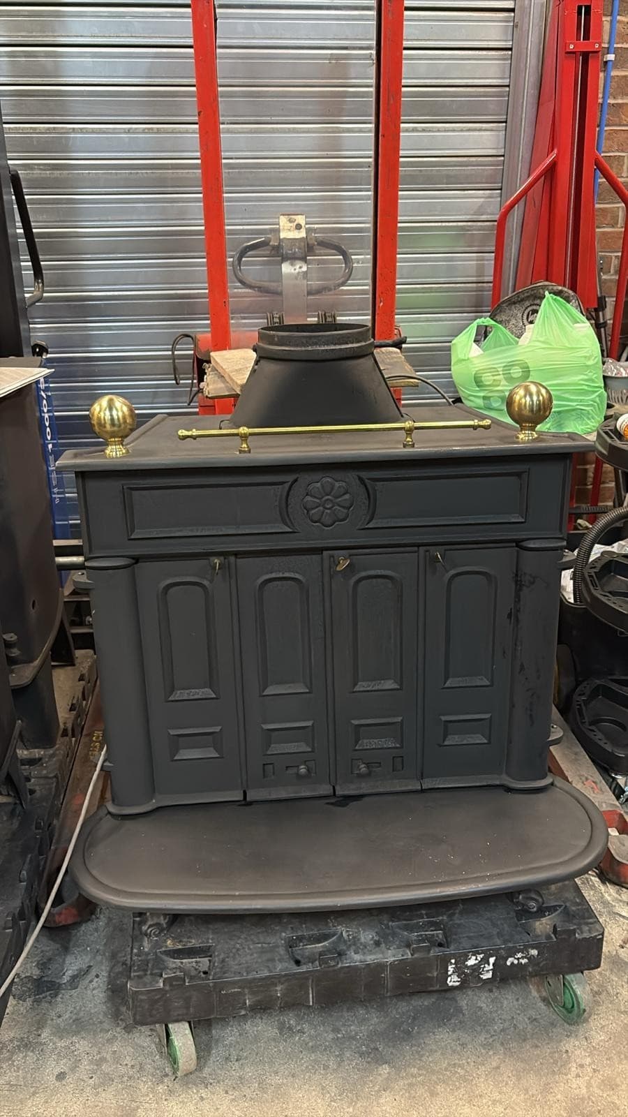 Regency Franklin Stove 10-14Kw, MULTIFUEL, (log,wood+burner), MASSIVE 85CM 🚚🚚 4