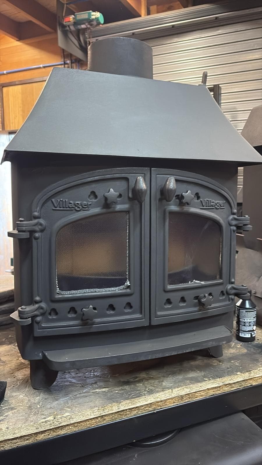 Villager Canopy Stove, 7kW MULTIFUEL, COAL (log,wood+burner),   🚚🚚🚚 4