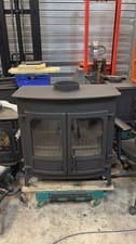 Charnwood Island 3 16KW Stove, MULTIFUEL, BOILER,COAL(log,wood+burner) DEFRA🚚🚚