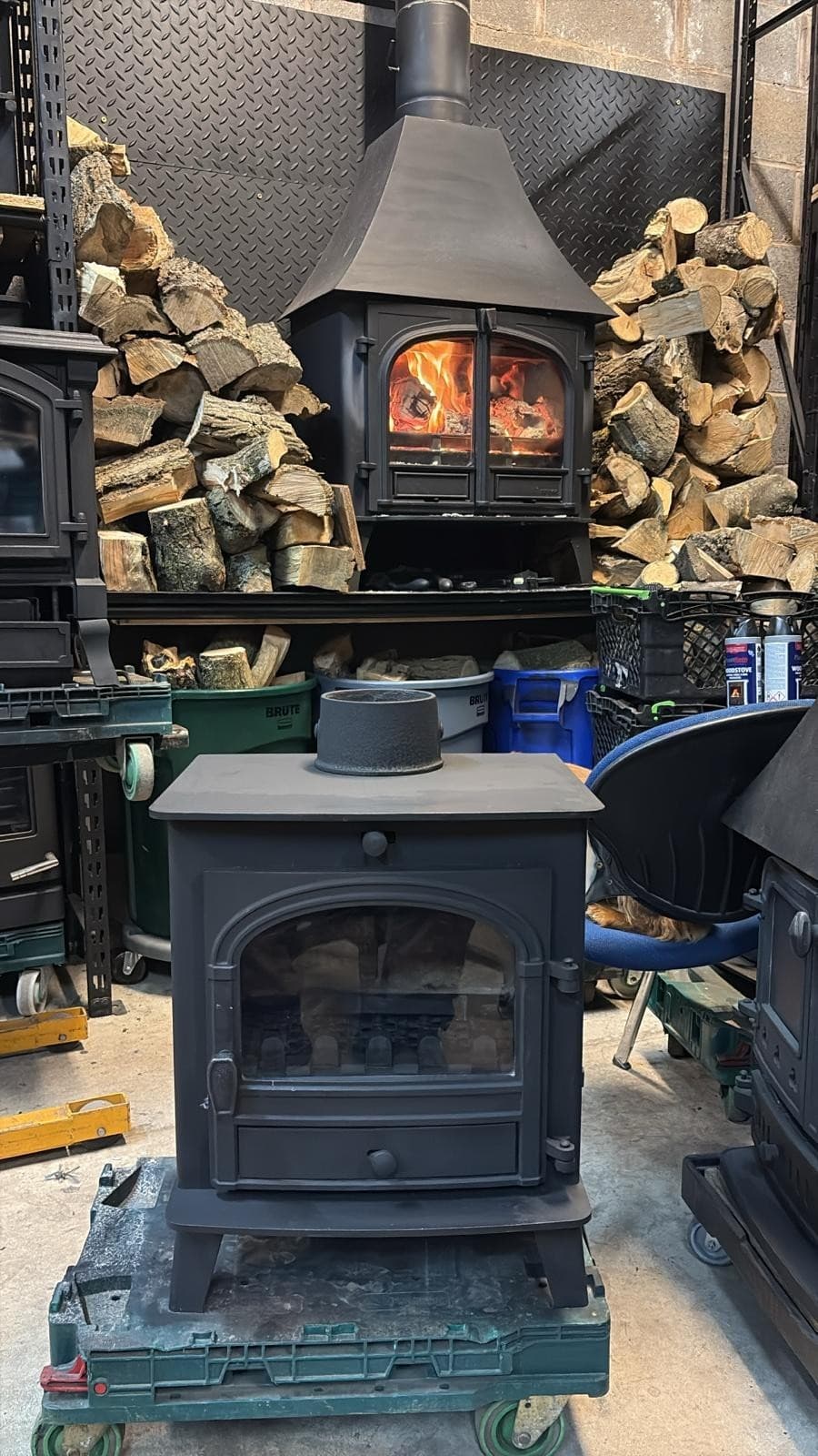 Parkray Consort 5kw Stove, MULTIFUEL, (log,wood+burner), DEFRA, eco stove🚚🚚🚚 4