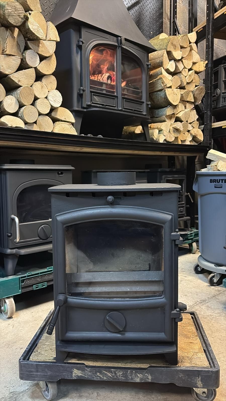 🔥 “FIRELINE FX5” 5KW DEFRA APPROVED Multi fuel stove Log Coal Burner RRP £948🔥 4