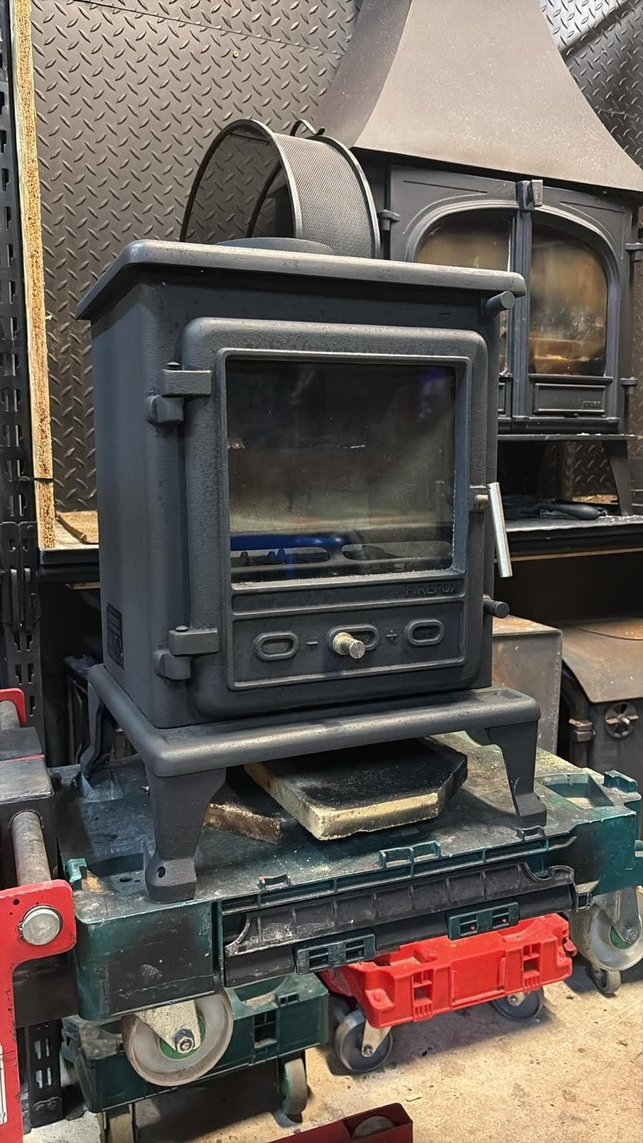 Firefox 5 Stove 5kw, MULTIFUEL, COAL(log,wood+burner), CAST IRON , 🚚🚚🚚 2