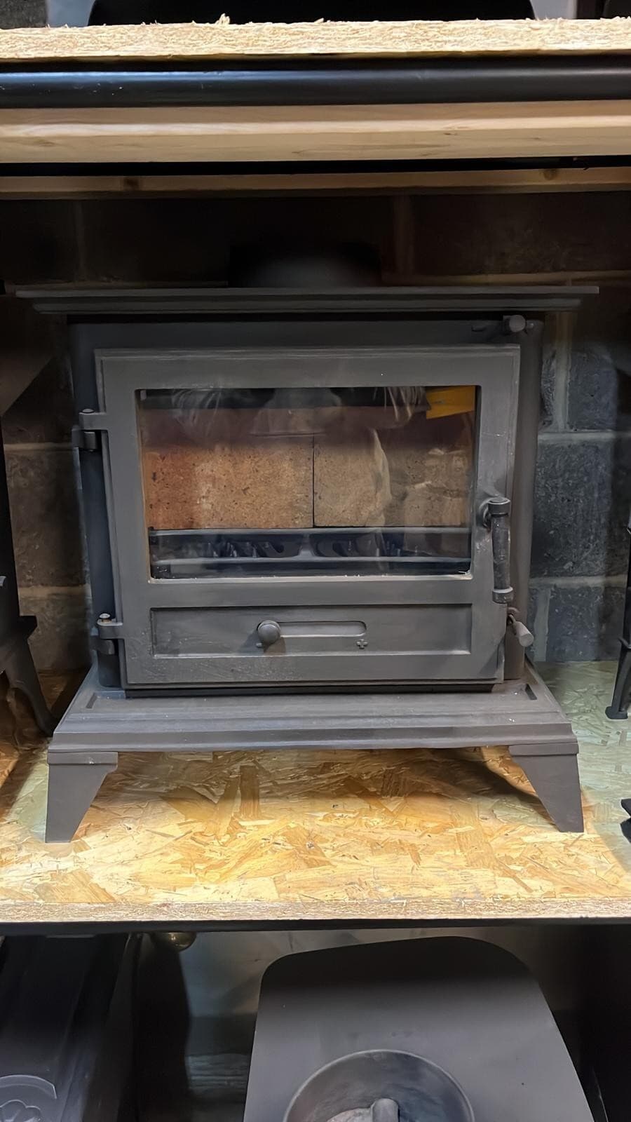 FireFoX 8 STOVE 8KW MULTIFUEL, (log,wood+burner), DEFRA, 🚚🚚🚚