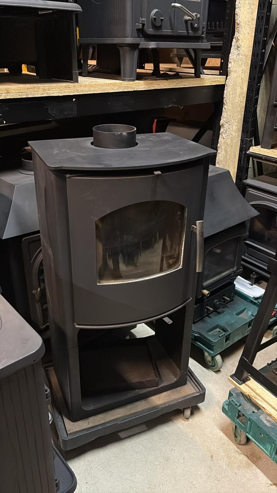 Mendip log store STOVE 7.5kW, Multifuel, coal (log,wood+burner), 🚚🚚 🚚 5