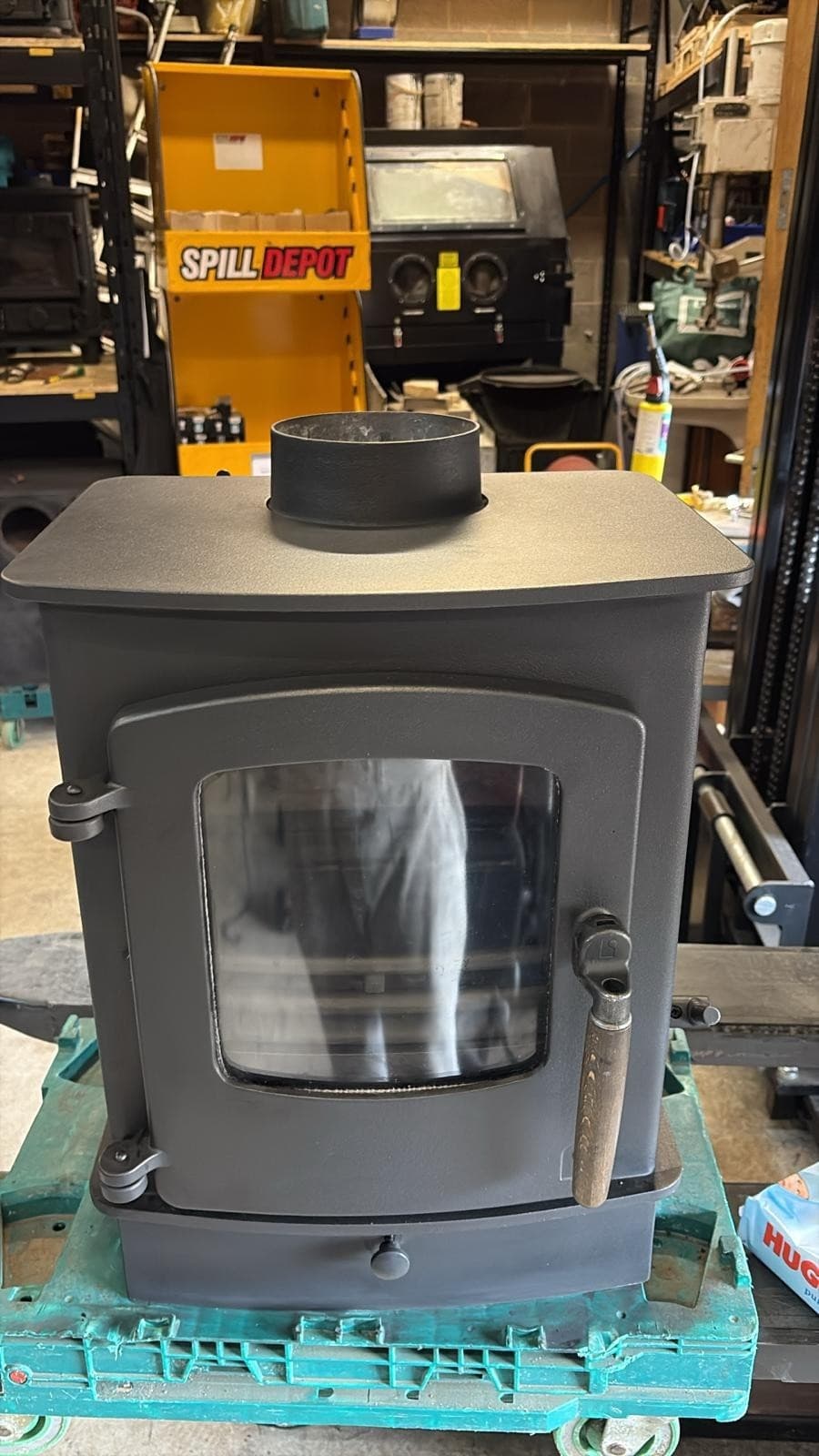 🔥 RESTORED “CHARNWOOD COVE 1” 5KW Multi Fuel Log Stand Defra Stove RRP £1676 🔥 2