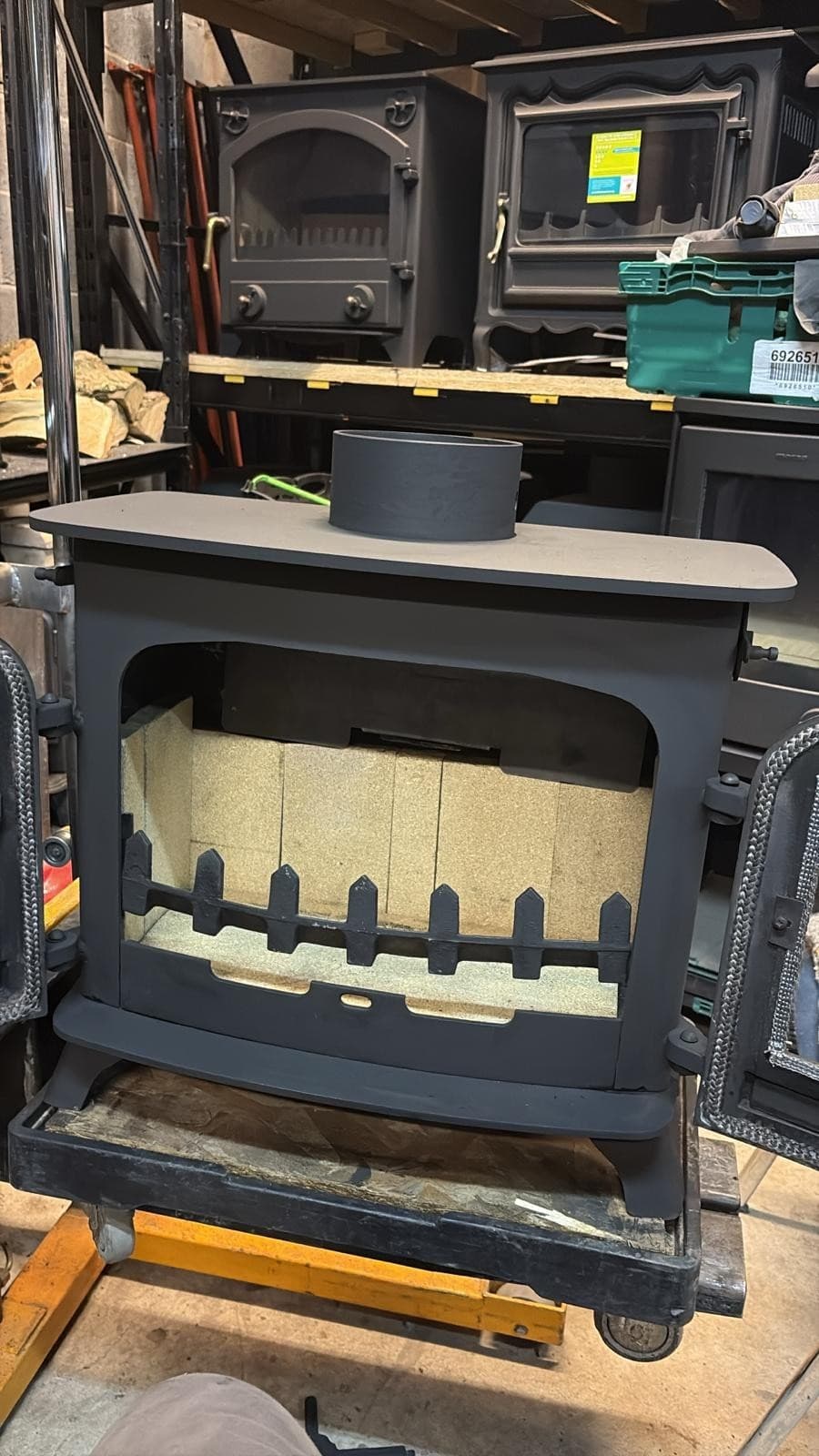 Yeoman EXE Stove 7 Kw, FLAT TOP STOVE, Multifuel,  (log,wood+burner), 🚚🚚 🚚 4