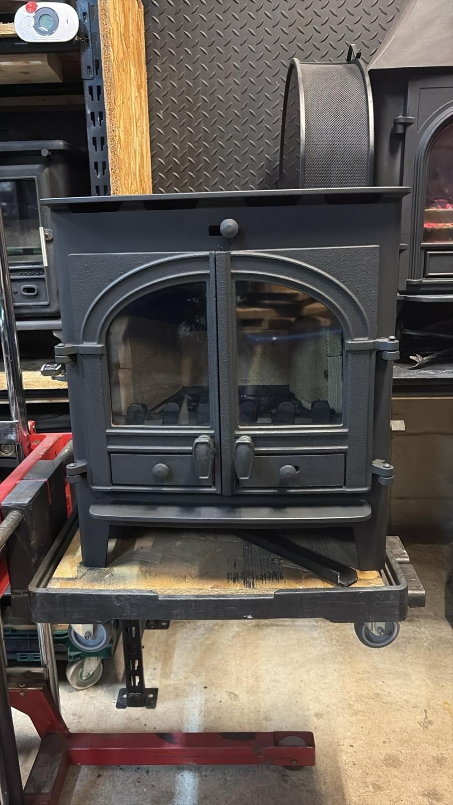HUNTER Inset Stove 5Kw, Multifuel DELIVERY 5