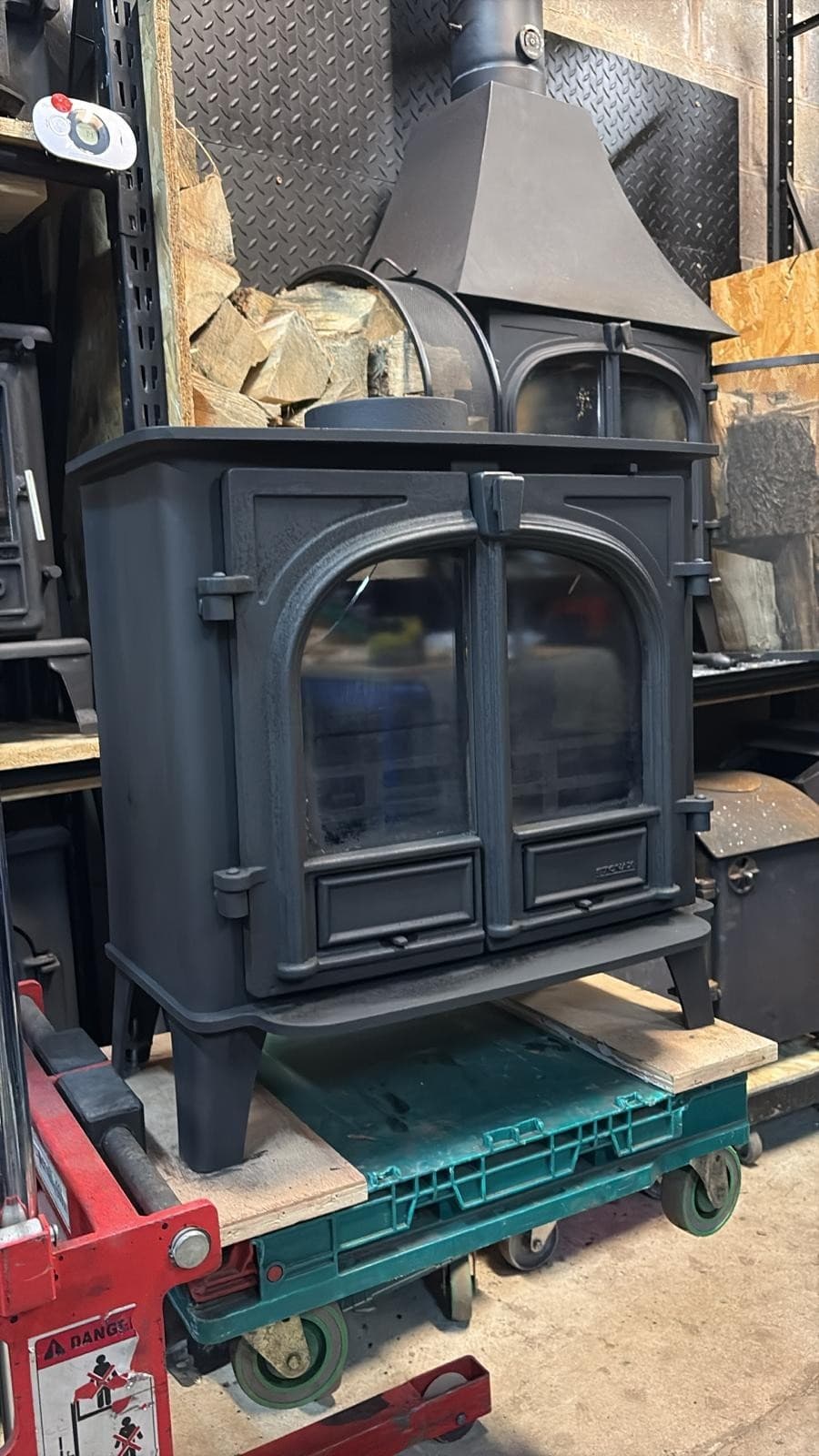 Stovax Stockton 8,  SLIMLINE 6kW, Muiltifuel Stove (log,wood+burner),DEFRA, 🚚🚚