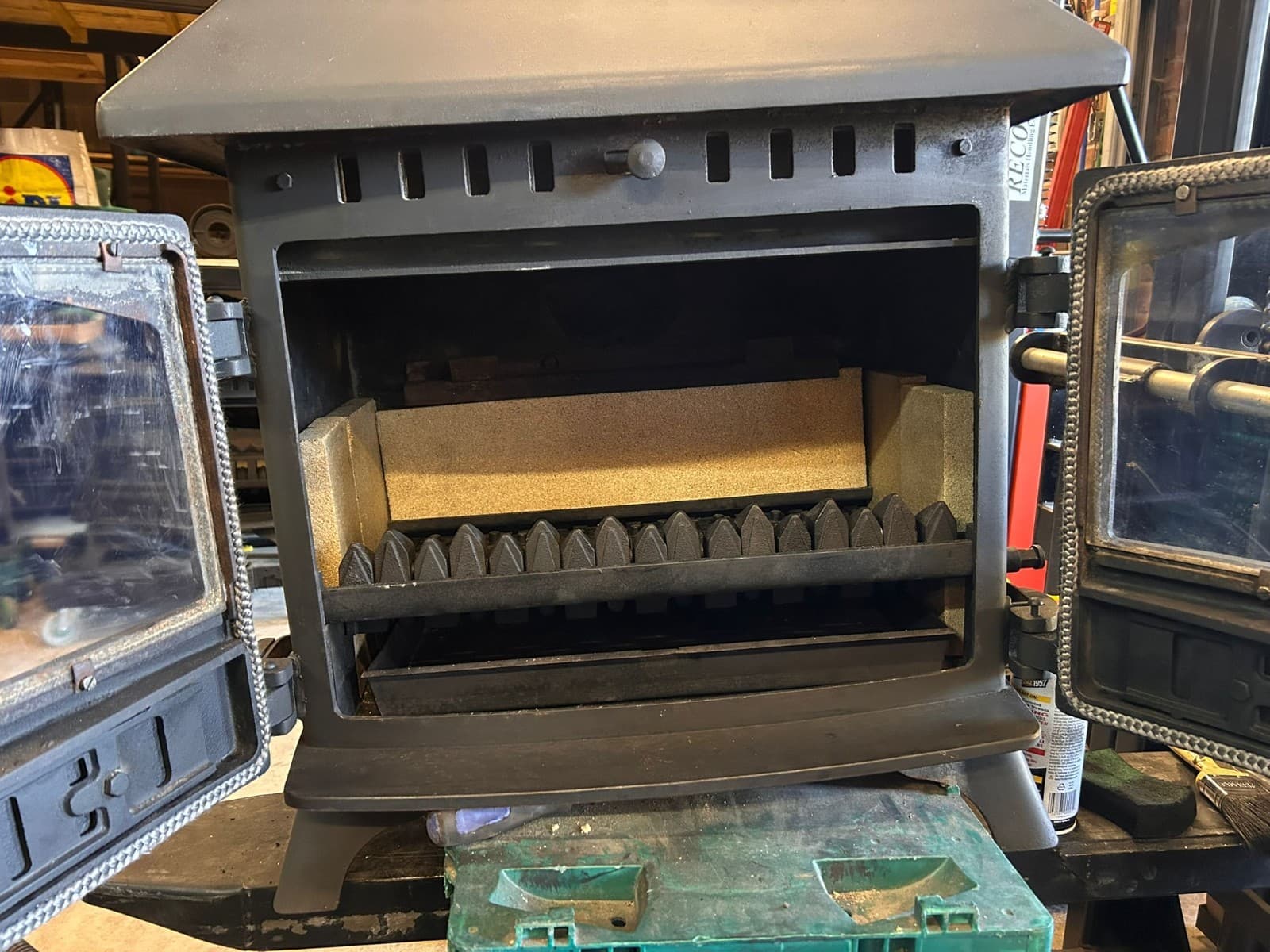 Hunter Herald 8 Stove 8kw, MULTIFUEL, COAL (log,wood+burner), 🚚🚚🚚 5