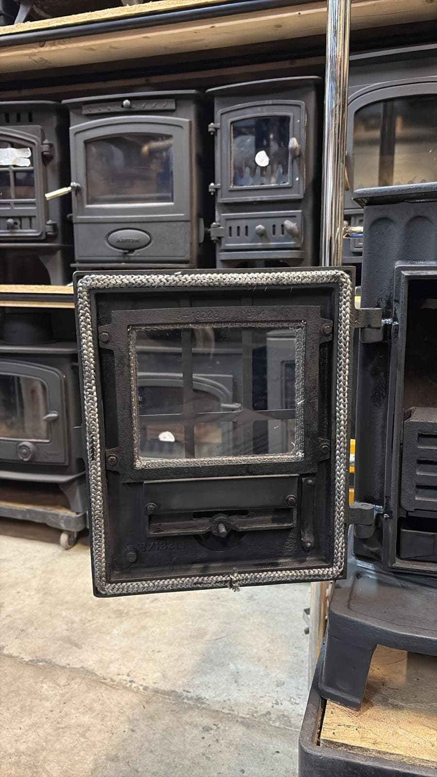 Aga Coalbrookdale Little Wenlock Stove,5kW,, MUTIFUEL, (log,wood+burner) 4