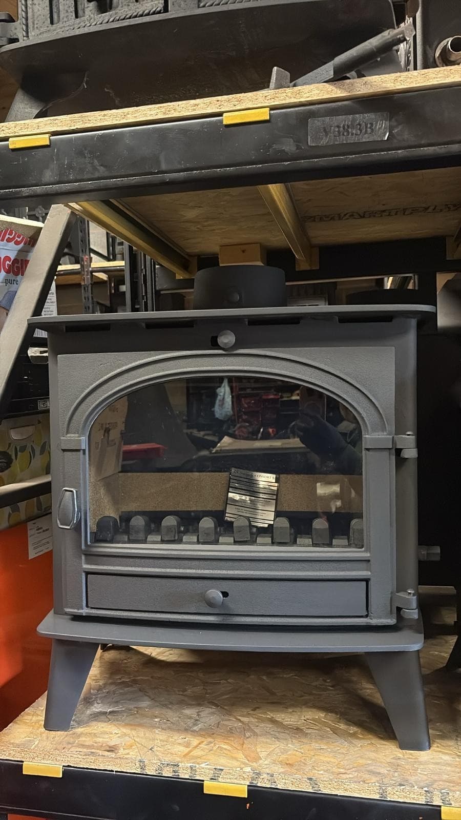Parkway Consort 9 Stove 8kw, MULTIFUEL, COAL (log,wood+burner), 🚚🚚🚚 3