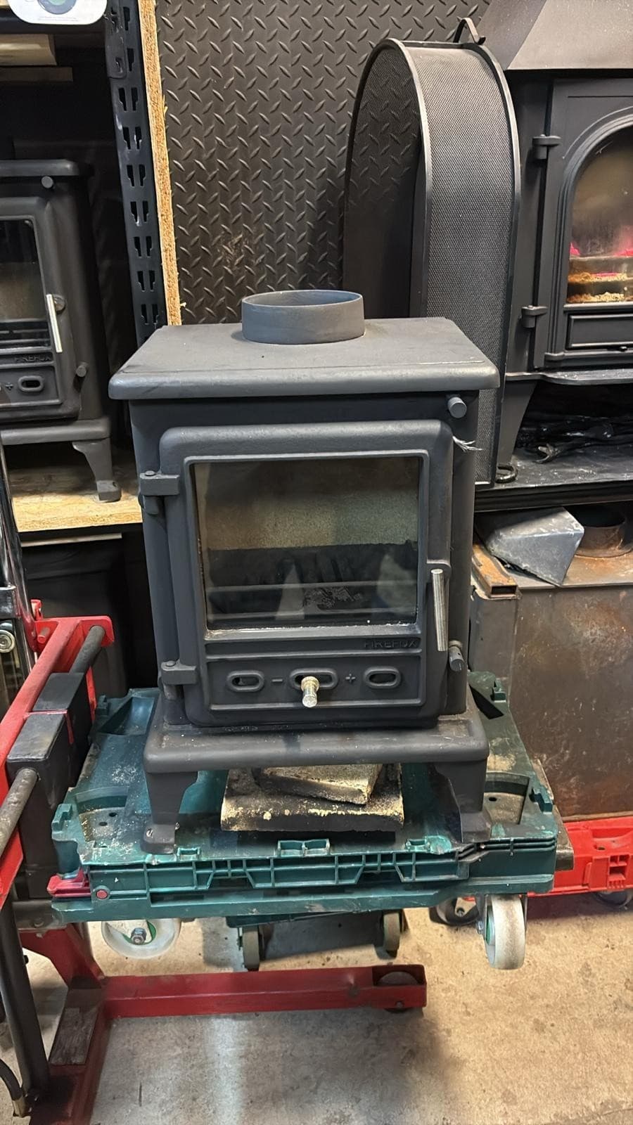 Firefox 5 Stove 5kw, MULTIFUEL, COAL(log,wood+burner), CAST IRON , 🚚🚚🚚 3