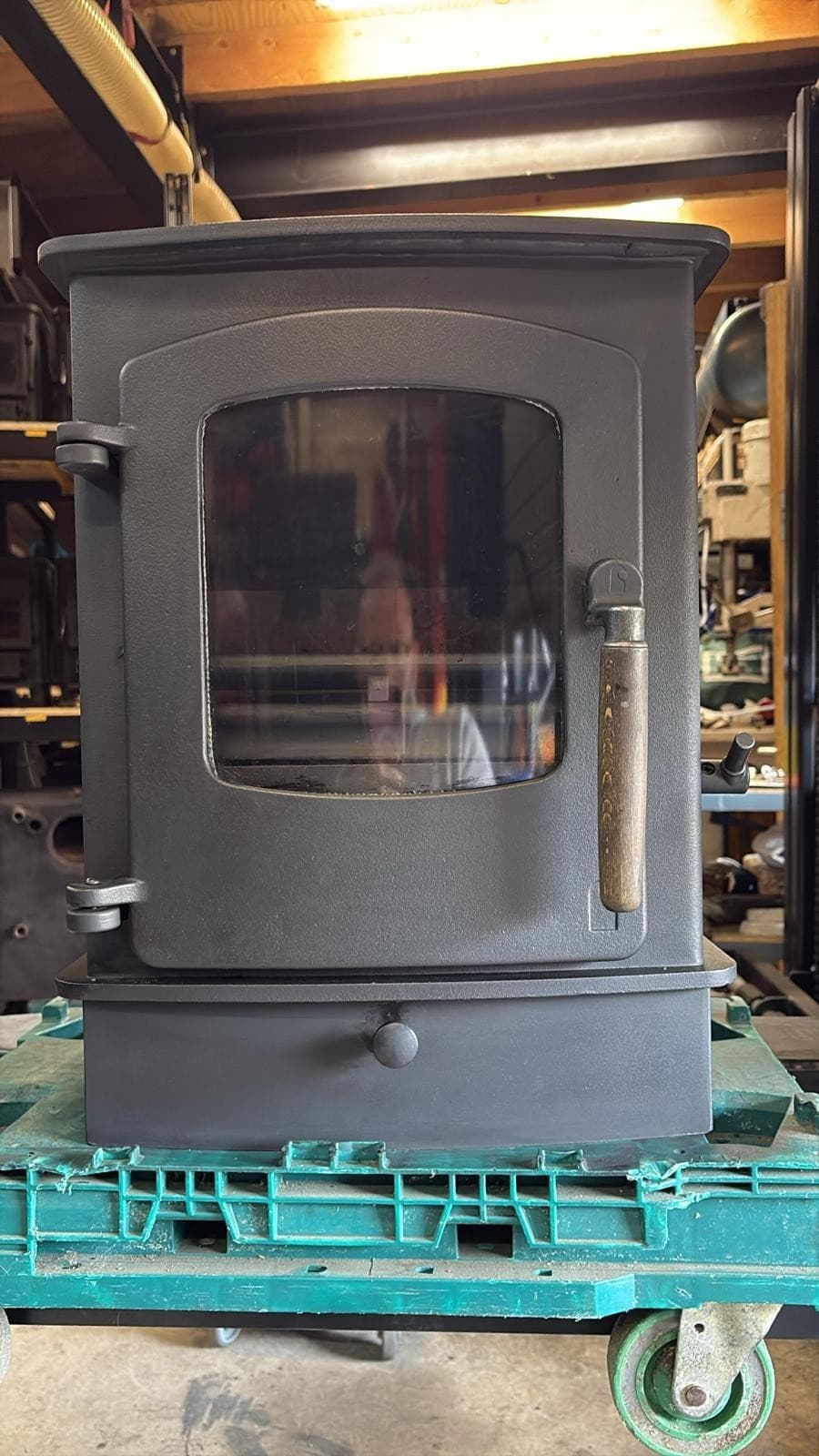 🔥 RESTORED “CHARNWOOD COVE 1” 5KW Multi Fuel Log Stand Defra Stove RRP £1676 🔥 3