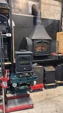 Firefox 5 Stove 5kw, MULTIFUEL, COAL(log,wood+burner), CAST IRON , 🚚🚚🚚