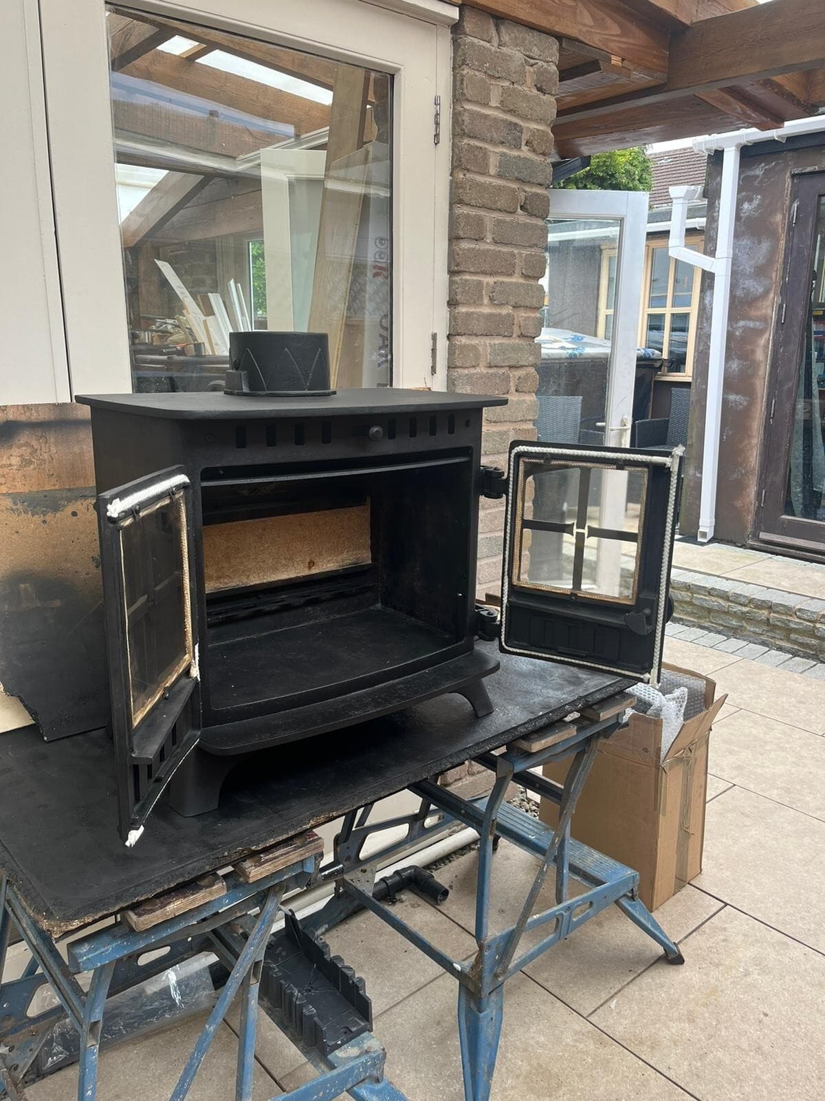 Hunter Herald 8 Stove 8kw, COAL, MULTIFUEL, (log,wood+burner), DEFRA, 🚚🚚🚚 5