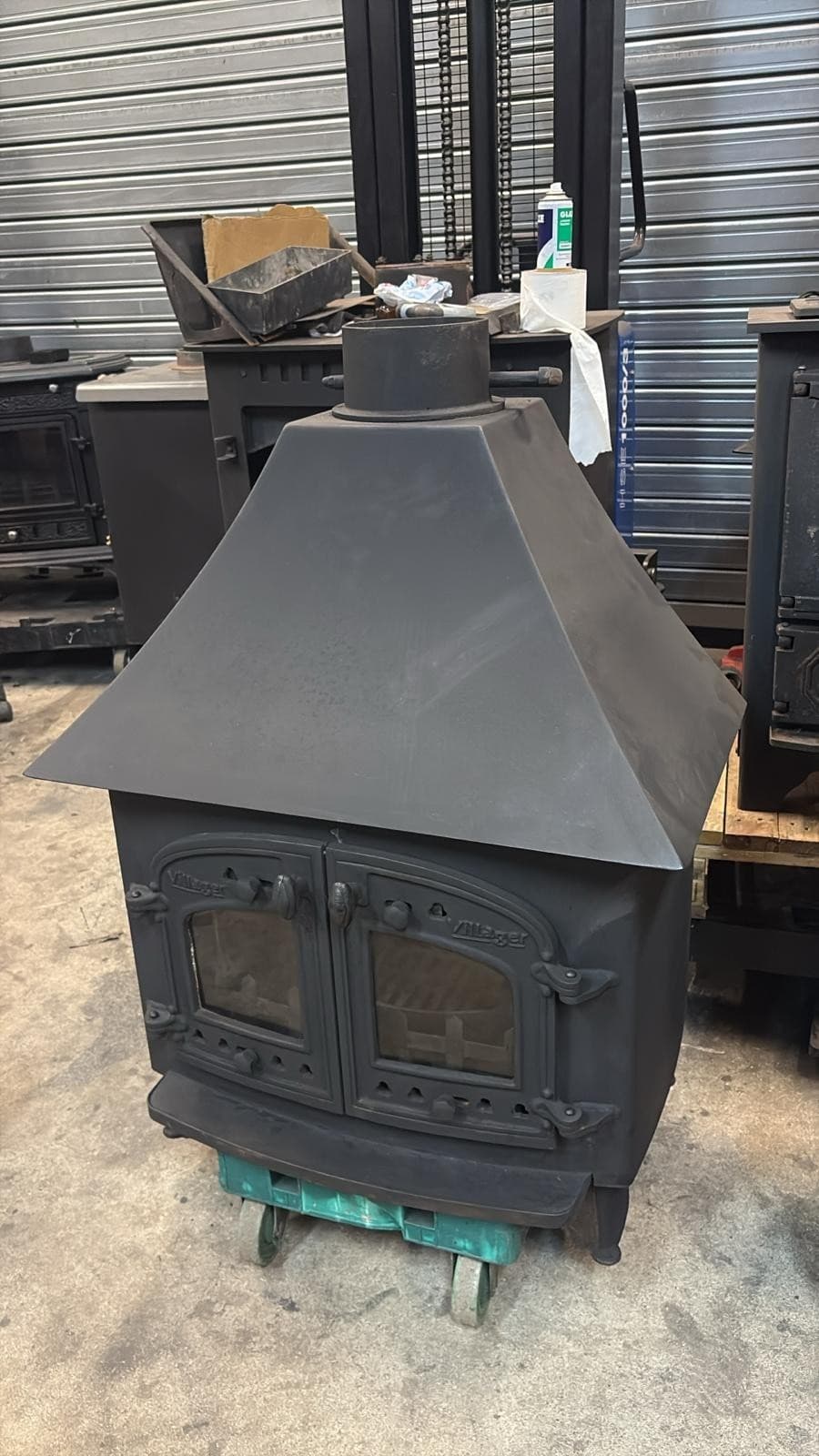 Villager A RANGE Stove, 16kW, MULTIFUEL, COAL (log,wood+burner),   🚚🚚🚚🚚 — view 4