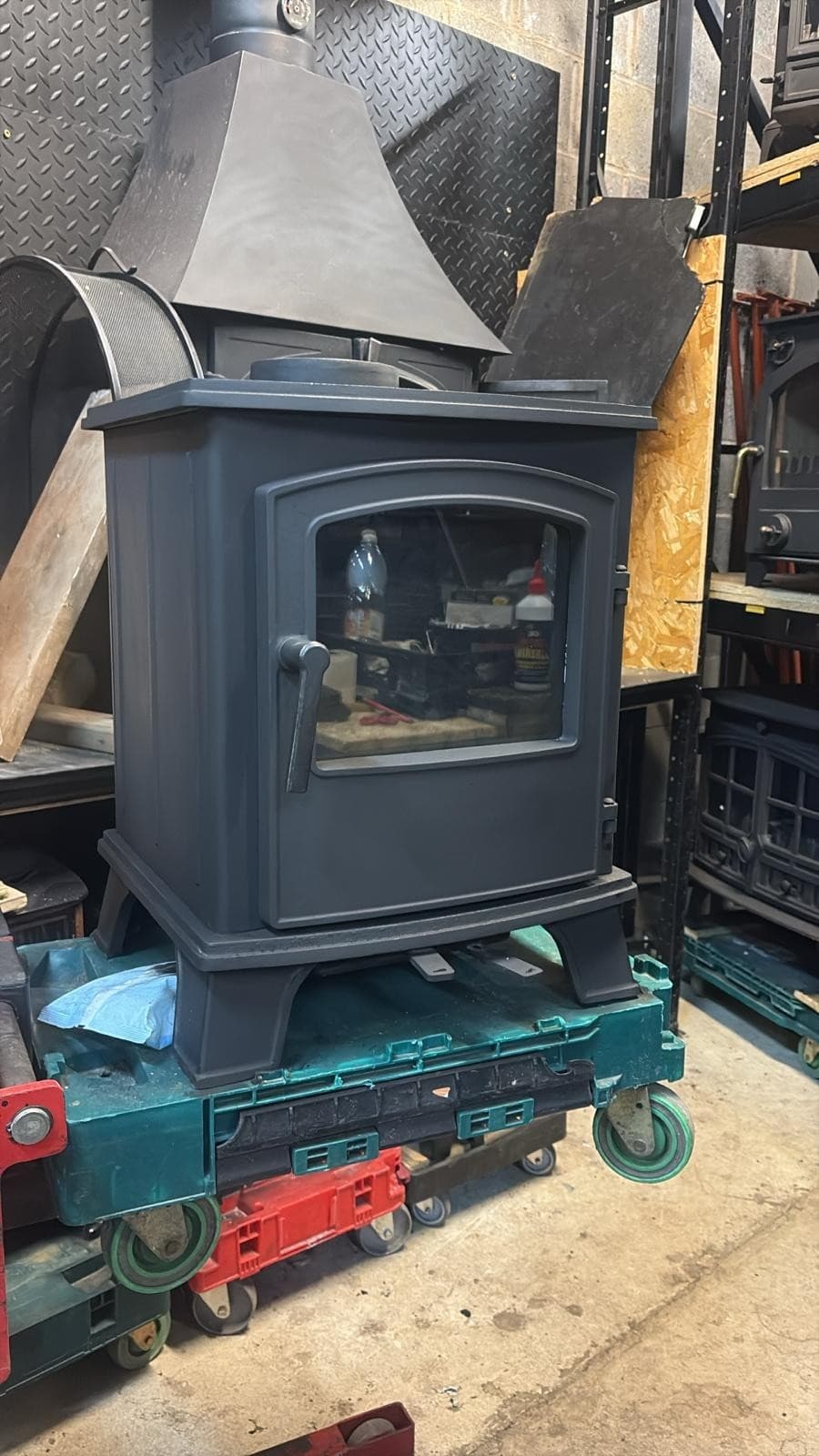 Broseley Cast Iron Stove, 5kW, MULTIFUEL, (log,wood+burner), DEFRA 🚚🚚 3
