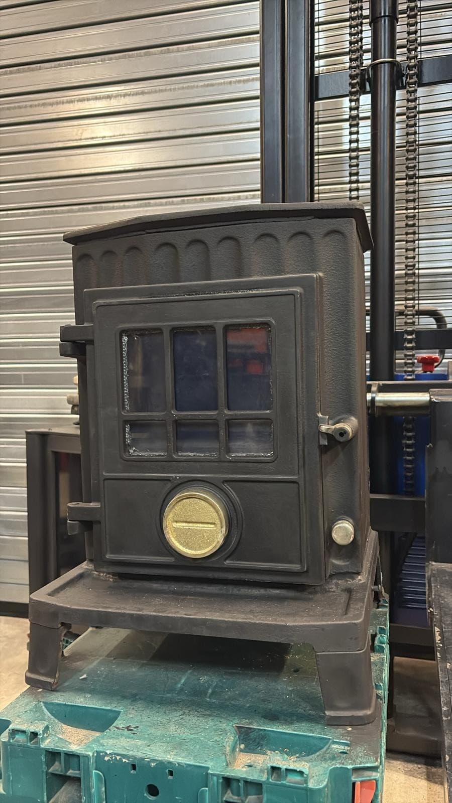 Aga Coalbrookdale Little Wenlock Stove,5kW,BOILER, MUTIFUEL, (log,wood+burner) 3