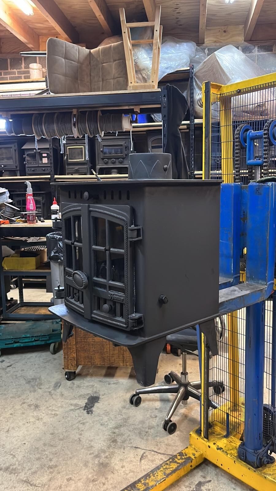 Hunter Herald 4 5kw Stove, MULTIFUEL, (log,wood+burner), DEFRA, eco stove🚚🚚🚚 2