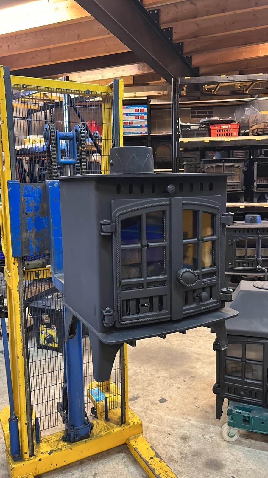 Hunter Herald 4 5kw Stove, MULTIFUEL, (log,wood+burner), DEFRA, eco stove🚚🚚🚚 4