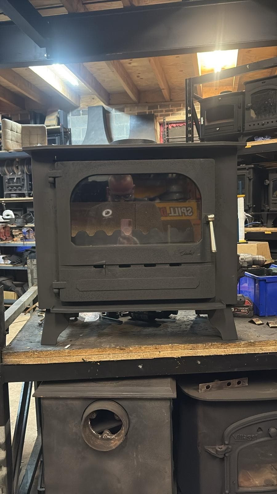 Dunsley Highlander 10 Stove 10kw, MULTIFUEL, (log,wood+burner), 🚚