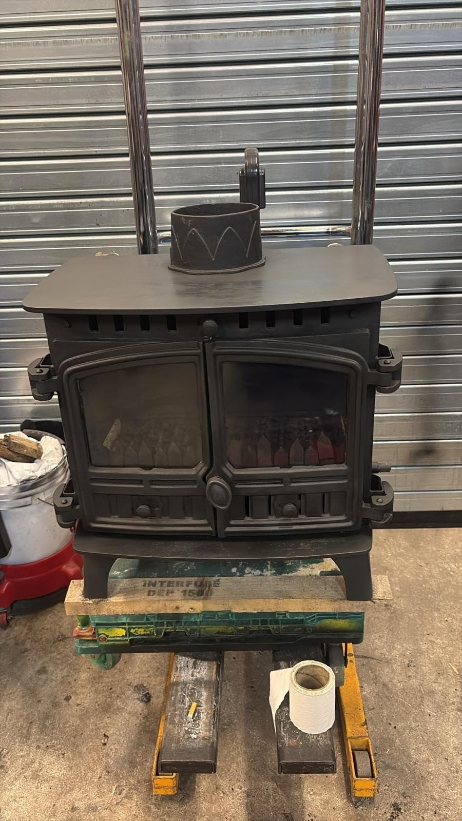 Hunter Herald 8 Stove 8kw, BOILER, MULTIFUEL, COAL (log,wood+burner), 🚚🚚 4
